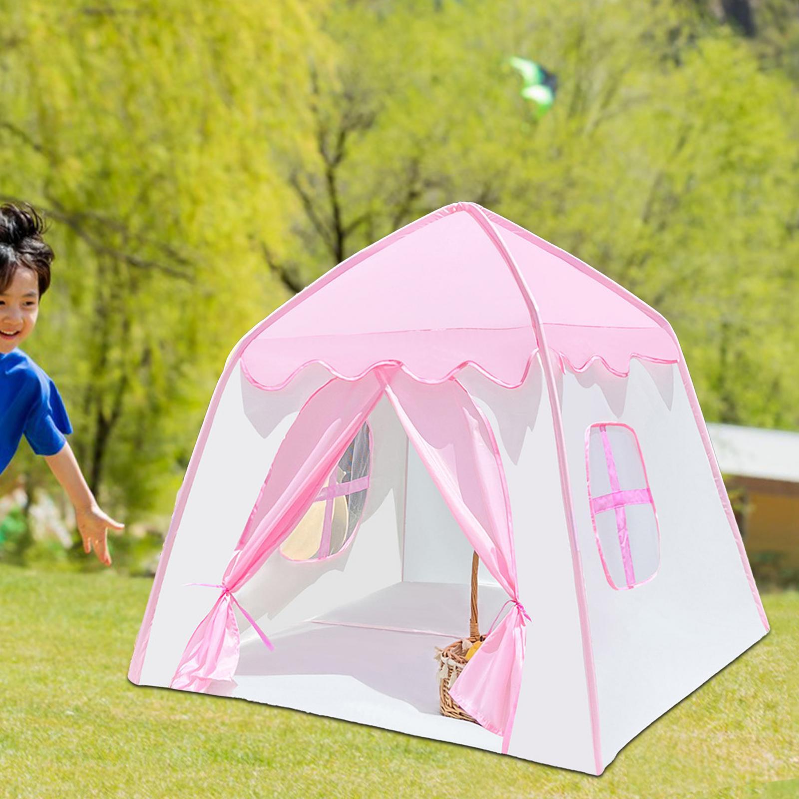 キッズテント 幼児用 女の子ルーム 幼稚園 子供用 おもちゃの家 プレイハウステント 通気性のおもちゃテント 屋内女の子テント