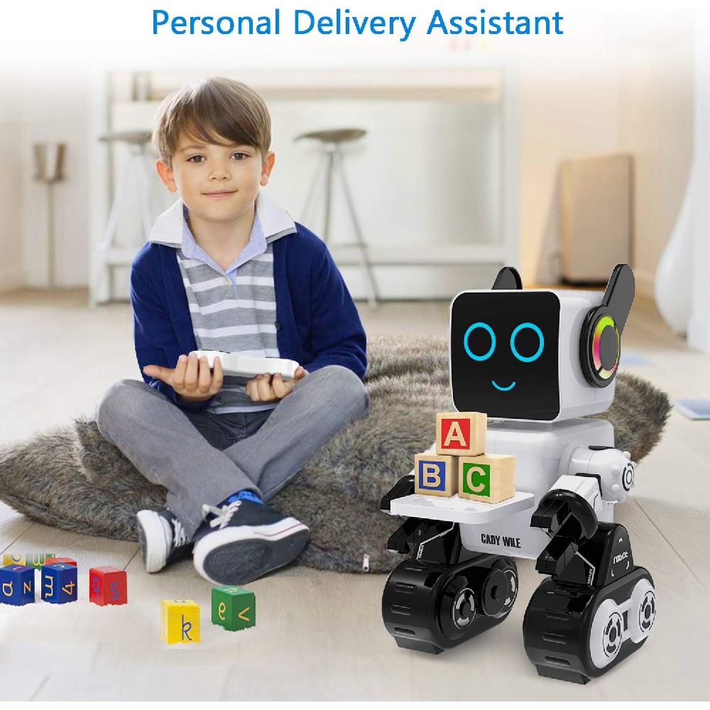 AI ロボットおもちゃ 子供用 スマート RC ロボット タッチとサウンドコントロール付き ロボティクス インテリジェント プログラム可能ロボット 男の子 女の子 ギフト用