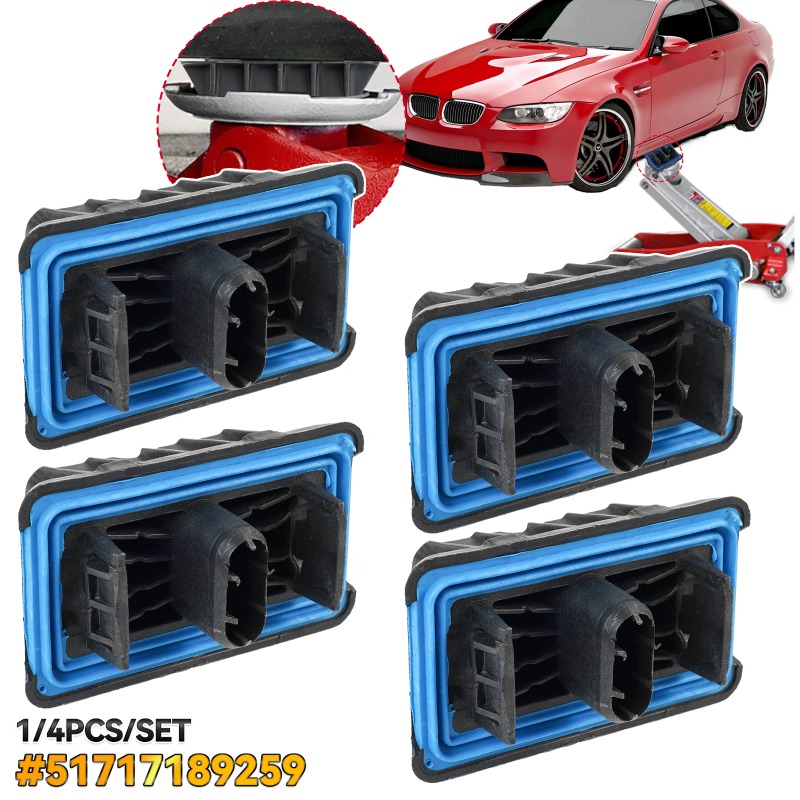 1/4 個 51717189259 アンダーカージャックリフトジャッキングポイントサポートパッドプラグブロックカバー BMW X3 X4 X5 X6 E70 E71 E72 F26 F25 F15用