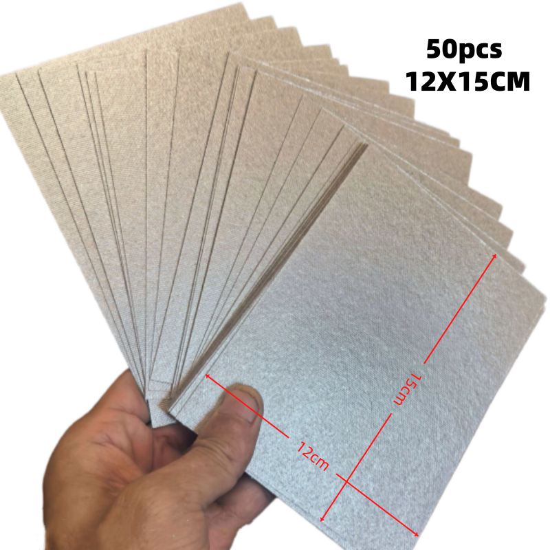 12X15CM 電子レンジ用マイカプレート 50 枚