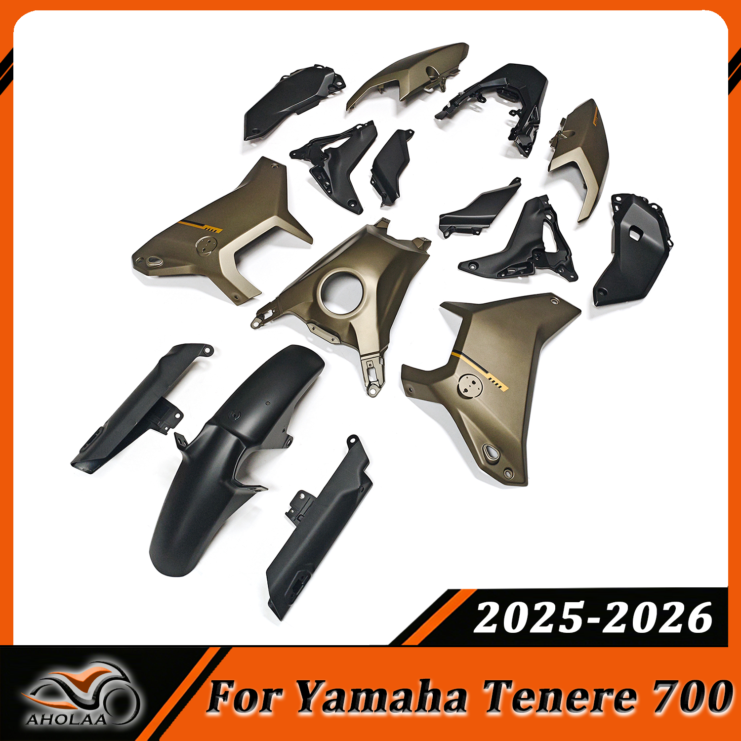 ヤマハ Tenere 700 T700S 2025-2026 フルフェアリングキット射出ボディワークカウルシェルパネルカバー