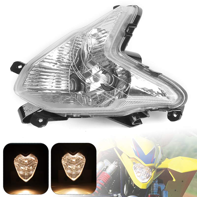 ATV オートバイヘッドライトアセンブリフロントヘッドランプ 12 ボルトヘッドライトスズキ Quadsport Z400 Ltz400 2009 2010 2011 2012 2013 2014