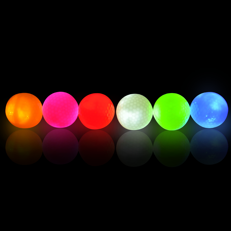 LEDライトゴルフボールマルチカラーナイトゴルフボール