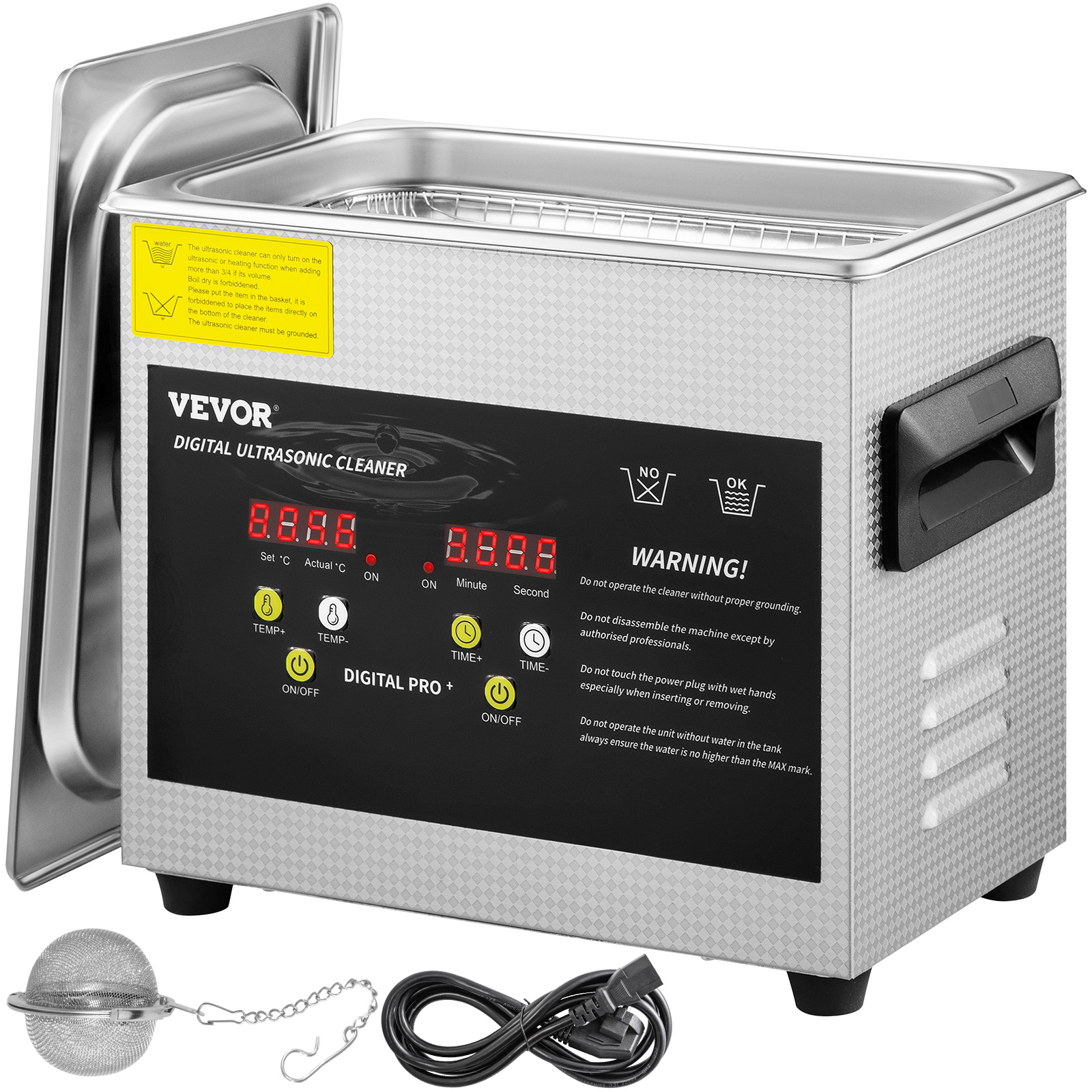 SucceBuy 2L 3L 6L 10L 15L アップグレード超音波クリーナー Lave-Dishes ポータブル洗濯機食器洗い機超音波家電