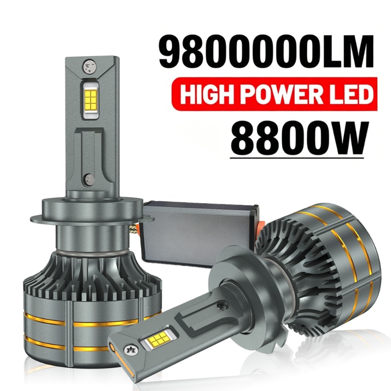9800000LM H7 Canbus LED ヘッドライト電球 8800 ワット H4 H11 9005 HB3 9006 9008 9007 880 881 6000K ターボ自動ヘッドランプ車のライト 12V 24V