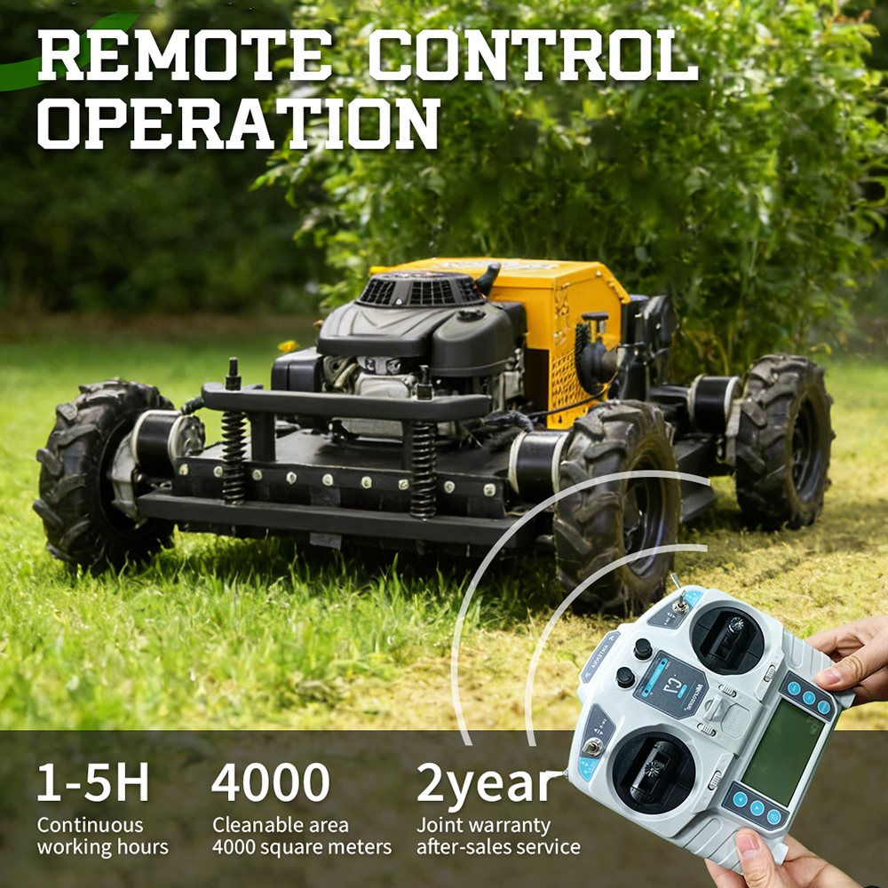 カスタマイズされた工場品質 CE EPA 無線制御ロボット雑草草刈ゼロターンロボットエネルギー効率の高い芝刈り機