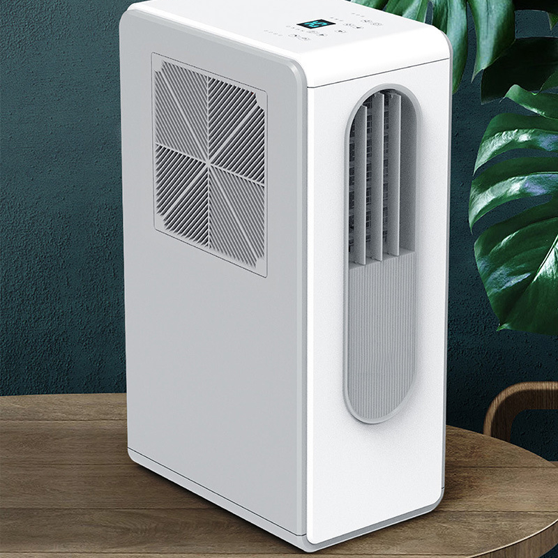キッチン冷却用ポータブルダクトレスエアコン、500W (1800 BTU) 急速冷却、オイルコントロールフィルター付き