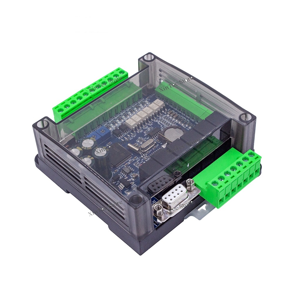 FX3U-14MR -14MT PLC 産業用制御ボード 8 入力 6 出力アナログ 6AD 2DA Modbus RS485 RTC ケース付属リレートランジスタボード