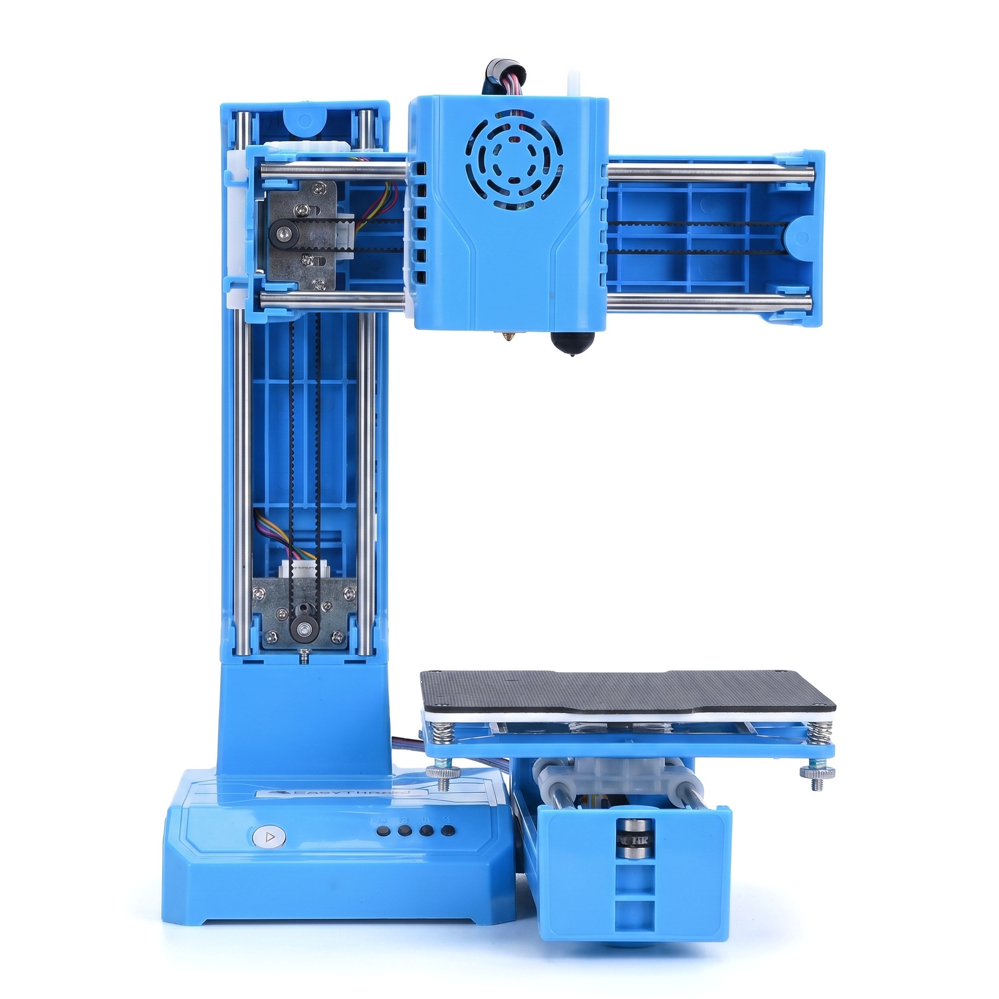 EasyThreed K9 ミニデスクトップ 3D プリンタ、低ノイズシングルカンチレバー構造、PLA フィラメント対応、4 点ベッドレベリング、安全設計キッズファミリーおよび DIY 愛好家向け 3D プリンタ