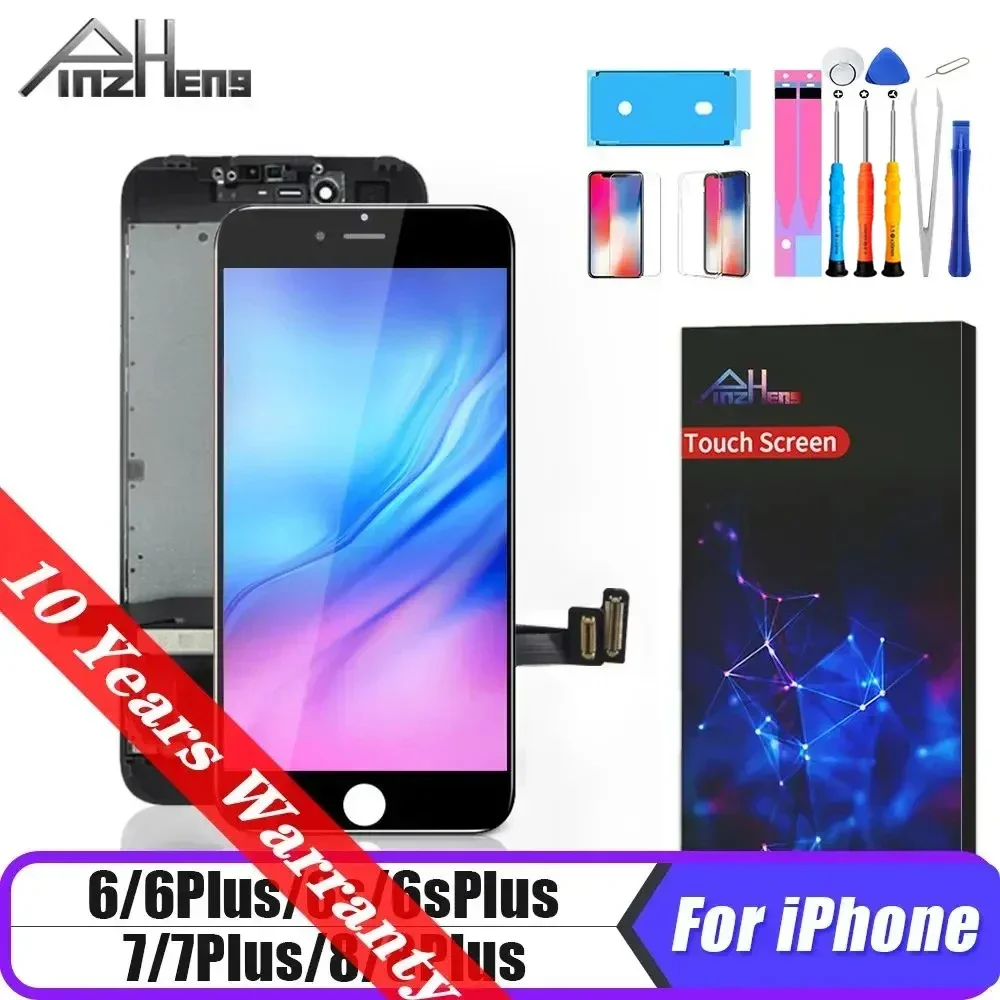 PINZHNEG 高品質スクリーン液晶 OEM iPhone SE 2020 8 プラス 6 6S 7 プラスディスプレイ Incell 交換画面 10 年保証