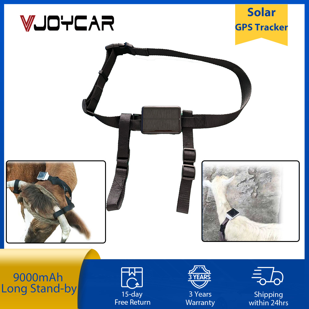 Cow Sheep GPS Tracker 3G 2G 4G Big Battery Power Solar Panel Collar For Cattle Horse Camel Big Hunting Dog Big Animal Rastreador