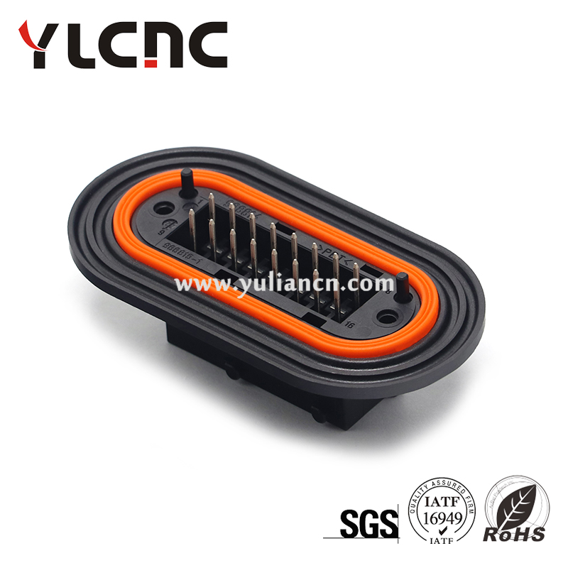 2-968814-2 1 セット 16 ピンエンジンコントロールユニット ECU ECM PLD コンピュータボード制御モジュールコネクタ 968815-1