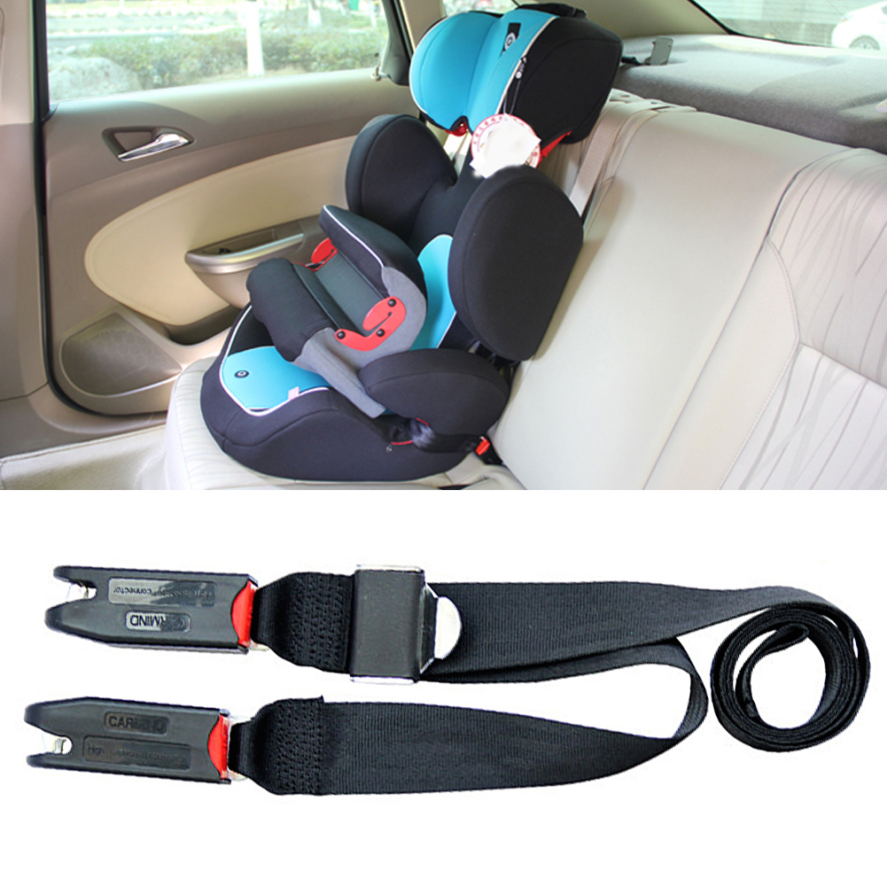 2023 新車シールド安全シート Isofix/ラッチソフトインターフェイス接続ベルト固定バンド