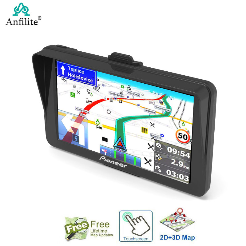 7 インチトラック Bluetooth AVIN 256M 8 ギガバイト GPS ナビゲーター車両ひるみ 6.0 Bluetooth GPS ナビゲーション