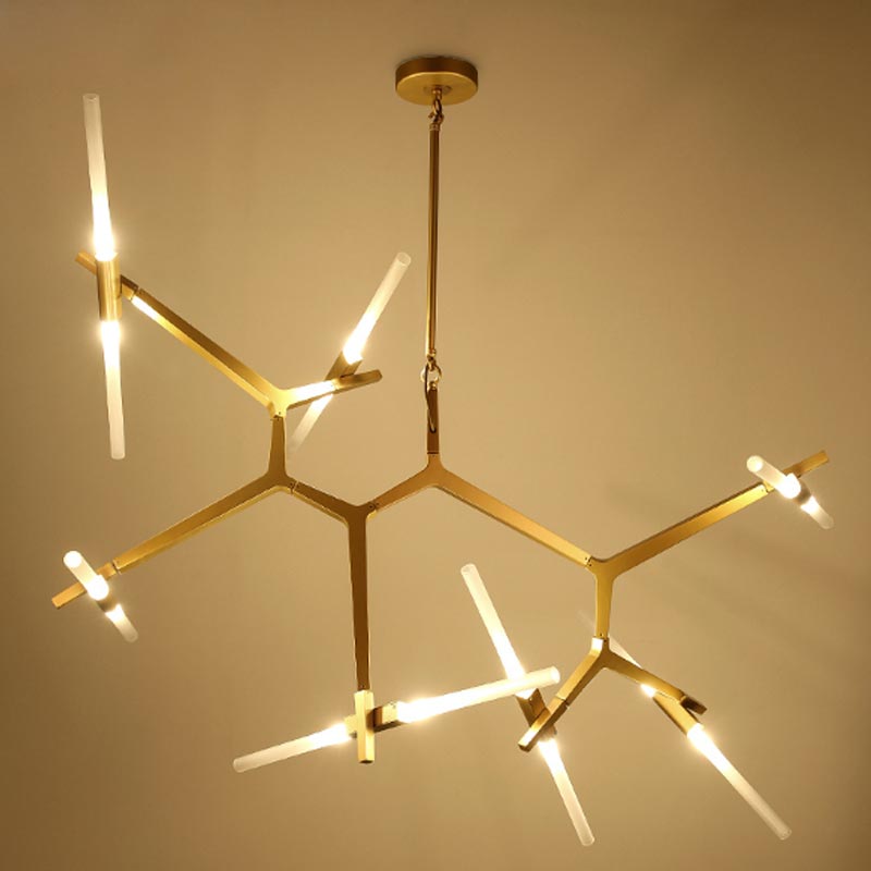 Nordic Design Ceiling Light Fixture Led Chandelier Modern Home Decor Living Room Lamp Bedroom Kitchen Dining Room Glass Lustre