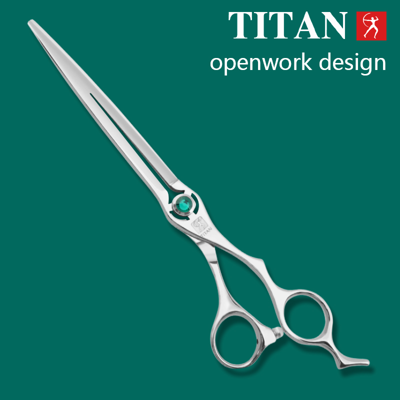 TITAN 7.0 7.5 インチプロフェッショナルグルーミングはさみペットツール犬カットマシンペットグルーミングはさみ