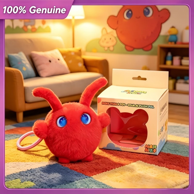 100% 本物の越境 Ai ザリガニインテリジェントおもちゃ音声対話感情的なチャットコンパニオン電子ペットペンダントスマートおもちゃ