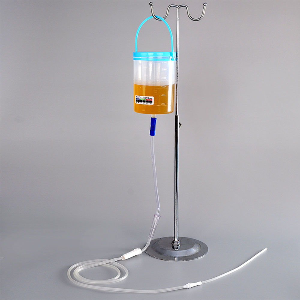 1.2L ビデ 10 ホース付き家庭用浣腸腸バレル浣腸バッグ装置 Gesen コーヒー腸腸水治療装置