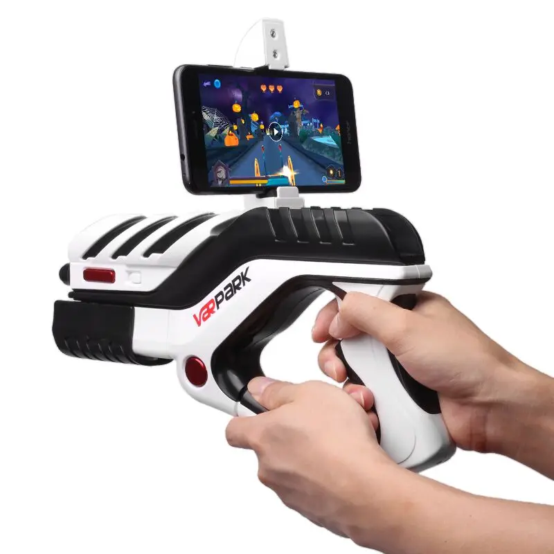 スマート AR ゲーム銃 A8 モデル電動 4D クリエイティブ撮影おもちゃマルチプレイヤー大人のためのショットゲーム男の子の誕生日プレゼント