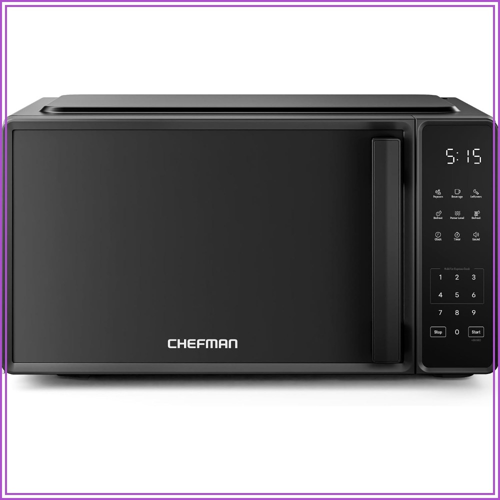 0.7Cu。フォート700W カウンタートップ電子レンジ、10 電力レベル、6 プリセット、エコモード付き