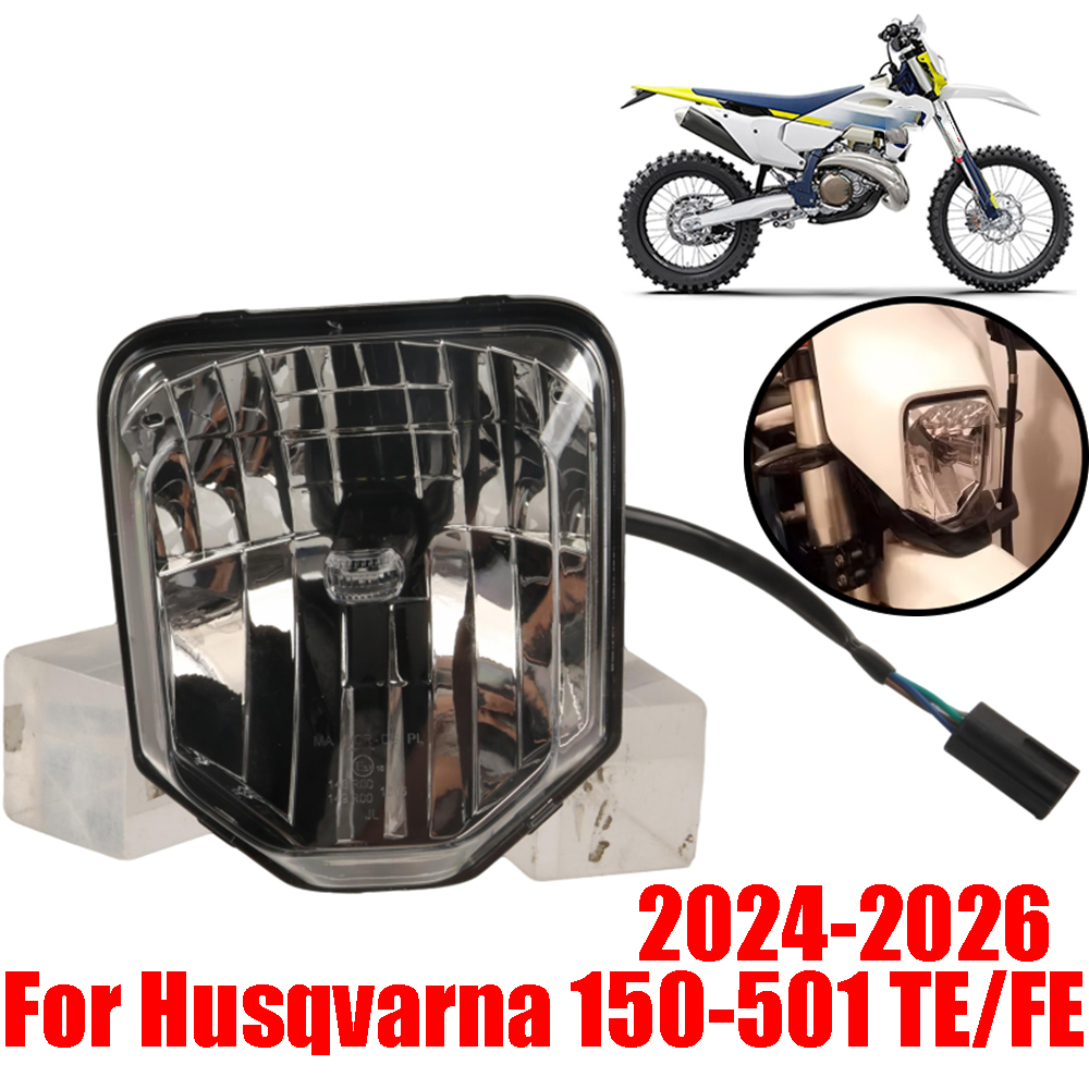 ハスクバーナ FE 501 FE 450 350 250 TE 300 TE 250 150 2025 2024 オートバイアクセサリー LED ヘッドライトランプヘッドライトヘッドランプ