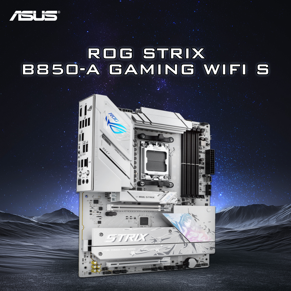 ASUS ROG STRIX B850-A GAMING WIFI S 256GB 9000/8000/7000シリーズと互換性あり PCIe 5.0をサポート AM5アーキテクチャを採用