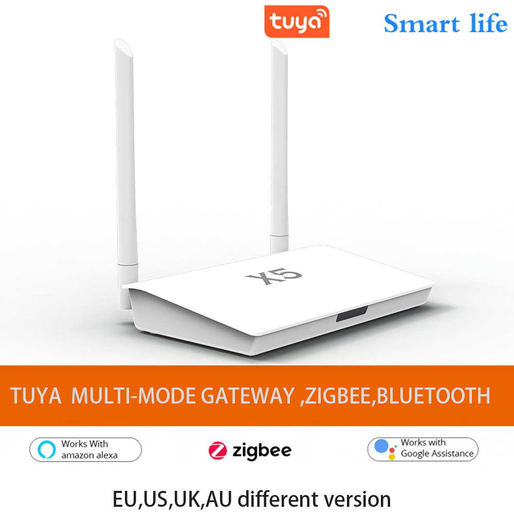 X5 Zigbee 3.0 ハブ Bluetooth ネットワークケーブルソケット有線接続スマートライフコントロール Tuya Zigbee ゲートウェイ