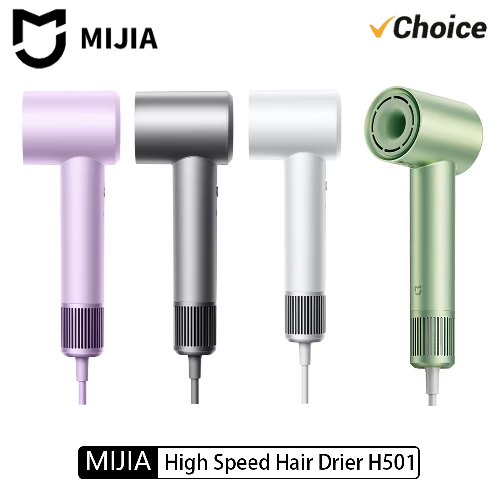 新しい MIJIA H501 高速アニオンヘアドライヤー風速 62 メートル/秒 1600 ワット 110000 rpm プロのヘアケア速乾性マイナスイオン