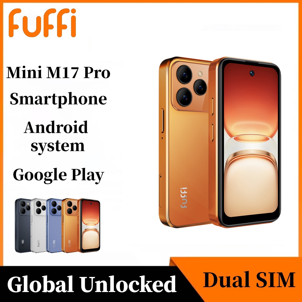 FFFI M17 プロミニスマートフォン Android 電話顔 ID ポータブル 8.1 ミニセルラー 3.75 インチ HD 16 ギガバイト ROM 1500mAh バッテリー携帯電話