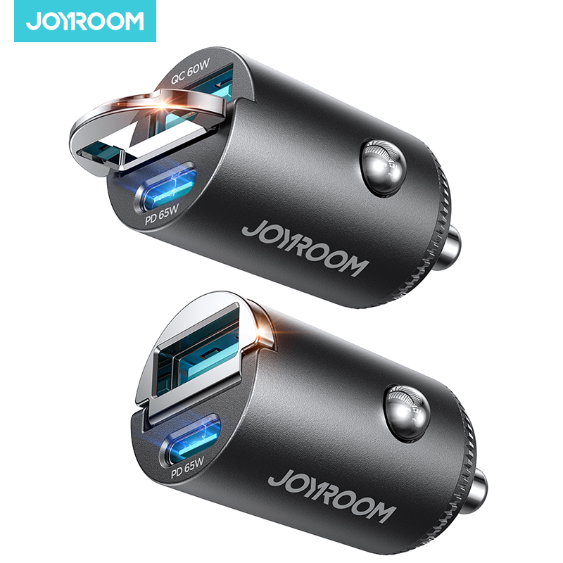 Joyroom 125 ワット USB C 車の充電器タイプ C AFC PPS QC PD 3.0 iPhone 15 16 17 三星電子 Xiaomi 高速充電自動車電話充電器