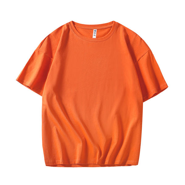 半袖ドロップショルダーキッズ子供綿夏男の子スポーツアウトドア通気性ユニセックス Tシャツ