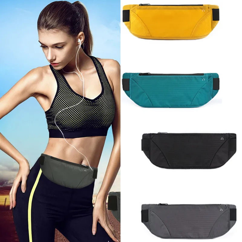 1PC Unisex Lightweight Waterproof Running Fanny Pack Waist Bag Breathable Sports Phone Pouch for Men And Women