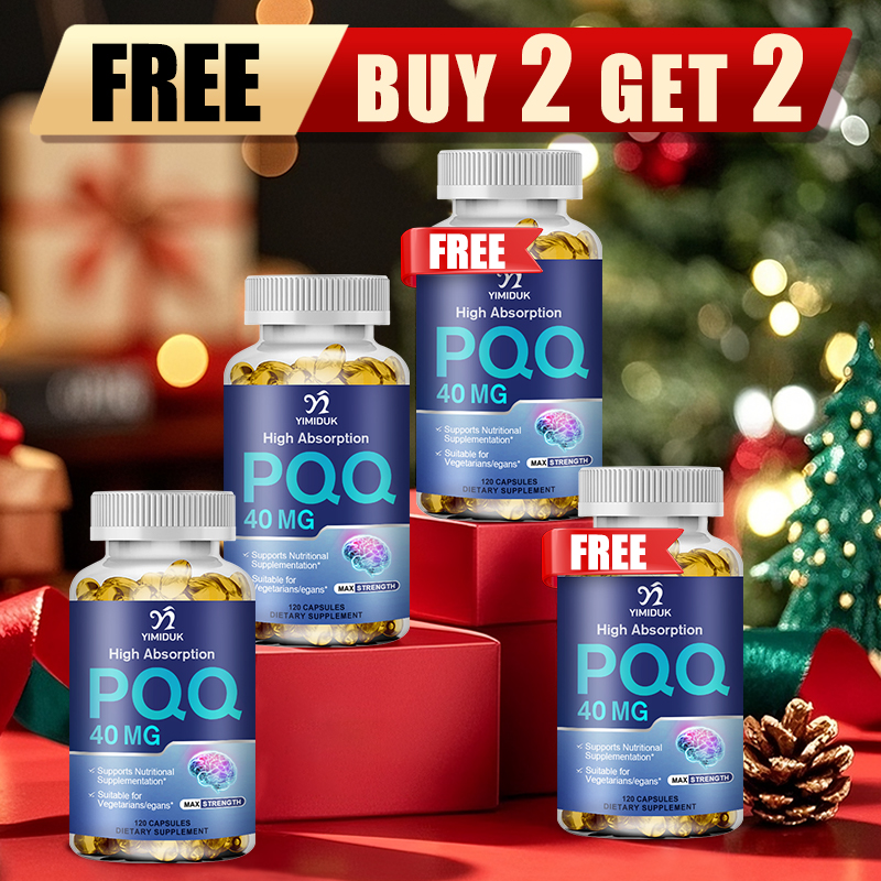 2 つ購入すると 2 つ無料! PQQ 40mg カプセル、認知機能ブースターをサポート、脳エネルギー、心臓、脳を強化します