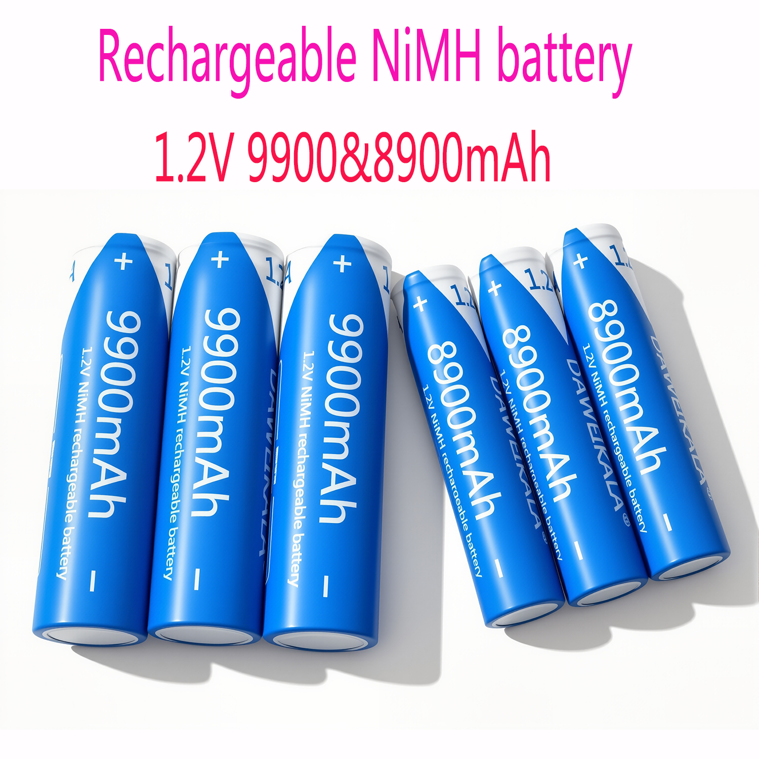 ニッケル水素 AA AAA 1.2V 充電式バッテリー高容量 9900mAh 充電式バッテリーおもちゃのリモコンマウス