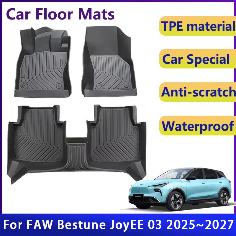 車のフロアマット一汽 Bestune JoyEE 03 Yueyi 2025 2026 2027 防水パッド足左手ドライバー内装部品自動車の付属品