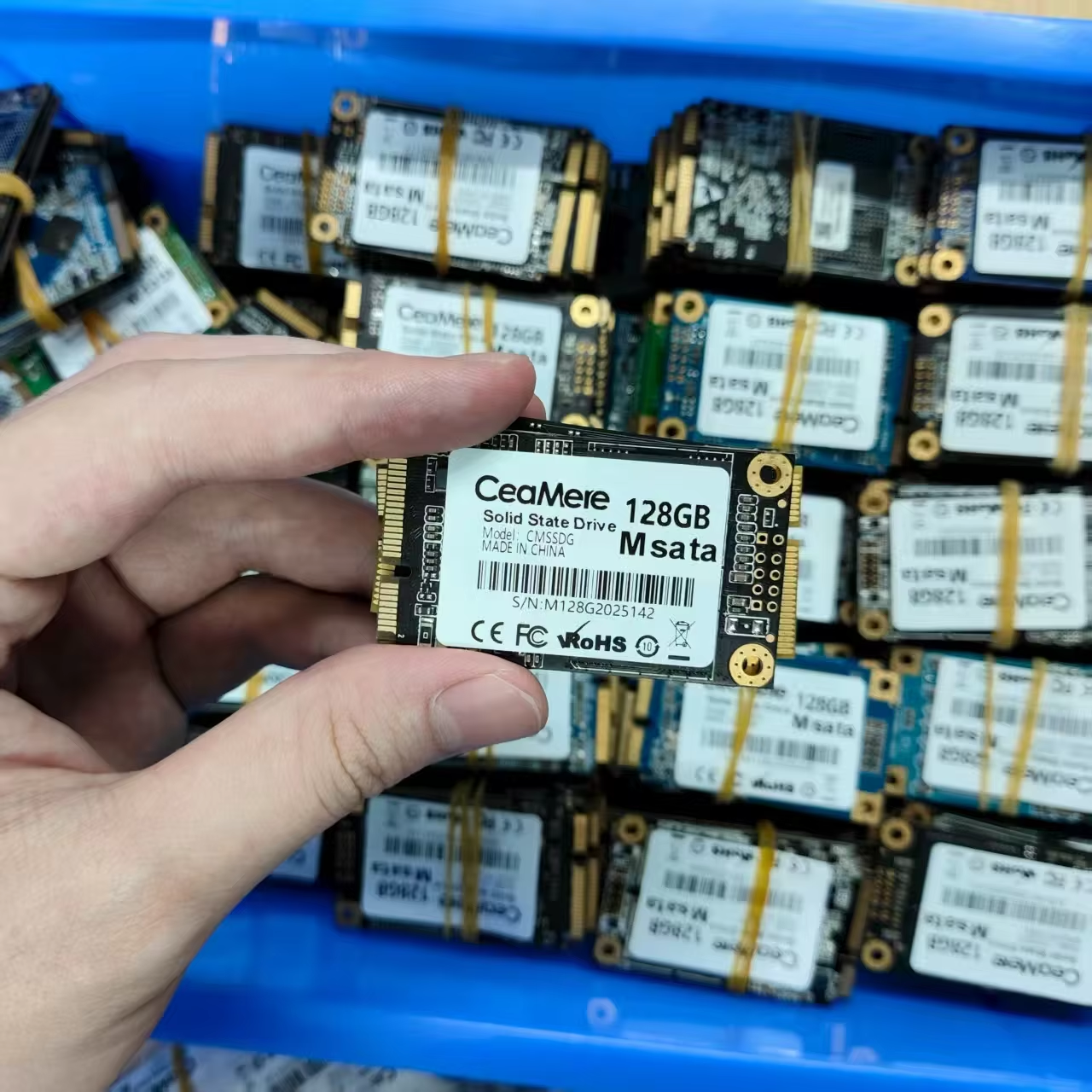 2-10 個 Ceamere mSATA SSD 120 ギガバイト 128 ギガバイト 256 ギガバイト SSD Msata 512 ギガバイト内蔵ソリッドハードドライブ SATAIII ハードディスク SSD ラップトップデスクトップ用
