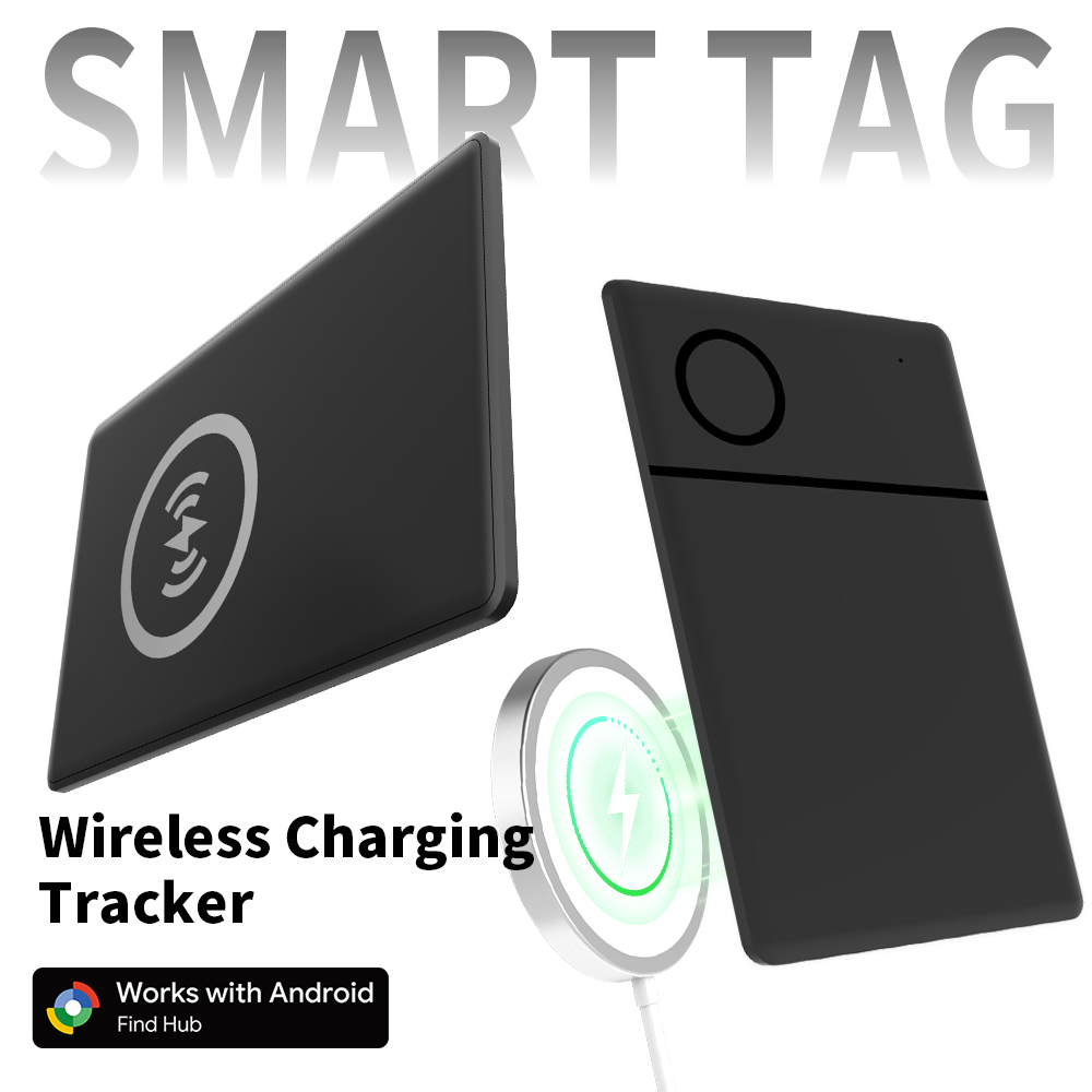 カードスタイルの長距離トラッカー 遠く離れた位置を測位 Android 用ファインダー Google Find Hub Samsung Xiaomi GMS 用音声スマートタグ