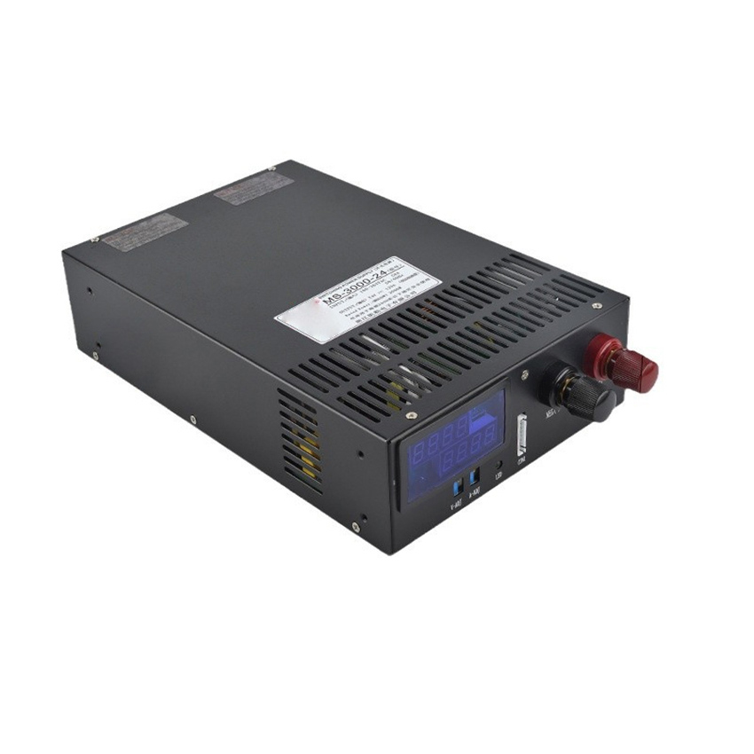 MS-3000W スイッチング電源 12V 24V 36V 48V デジタルディスプレイ調整可能な電源アクセサリー