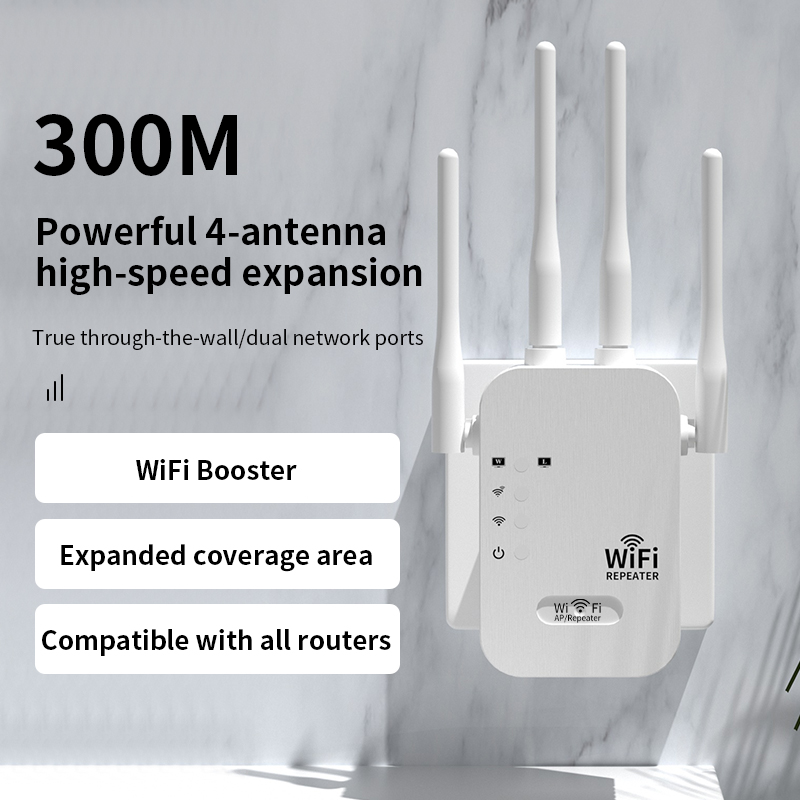 WiFi 信号増幅器、アンプ、ワイヤレス ネットワーク エクステンダー、リピーター、シグナル エンハンサー、ルーター、家庭の壁貫通