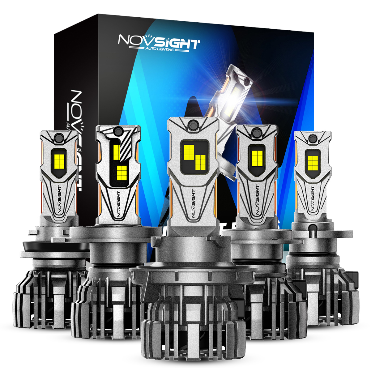 NOVSIGHT H7 LED 140 ワット 30000LM H4 LED Canbus ランプ H11 H8 H9 9005 HB3 9006 HB4 H13 9007 9004 超高輝度 6500K 車のヘッドライト電球