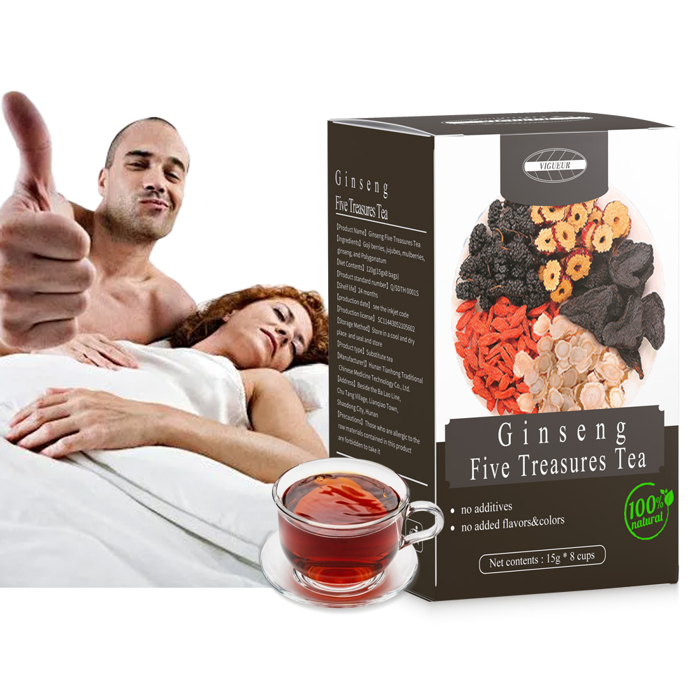 100% 天然高品質中国の伝統的なハーブ男性妊活茶精力剤ハーブ強化茶男性用フレーバーティー