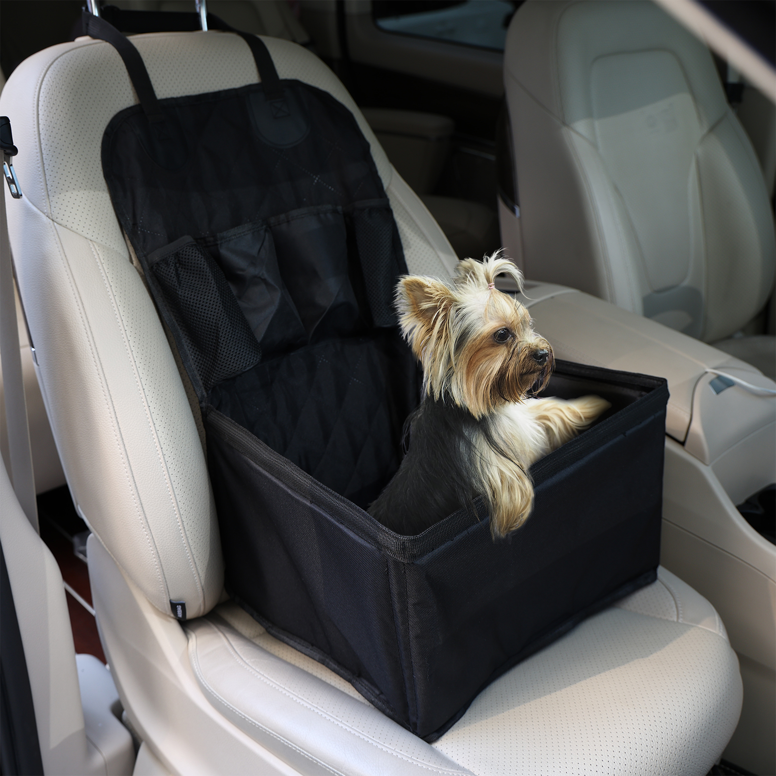 車用犬用シートオックスフォード布ペット犬マット、助手席用車用ペットマット、猫と犬のシートマット、汚れに強く洗えるペットマット