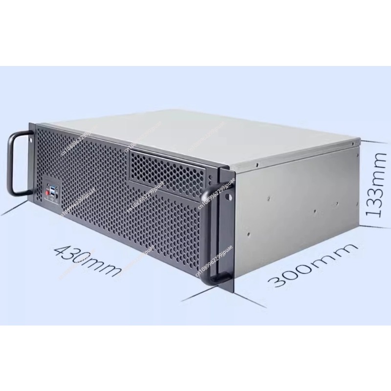 300 ミリメートル深さ 3U 19 インチラックマウントサーバーシャ​​ーシサポート ATX マザーボード短い深さの産業用 IPC ネットワークキャビネット機器