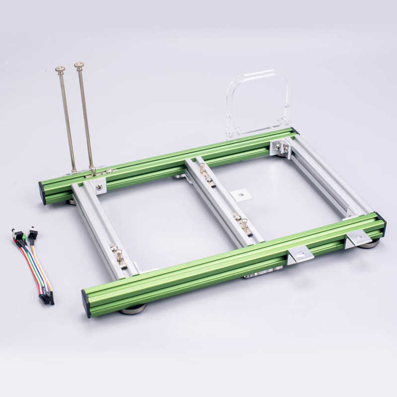 ITX コンピュータオープンケースブラケット DIY オープンフレーム PC ケース良好な放熱ベアビルディングブロックフレーム ITX メインボード