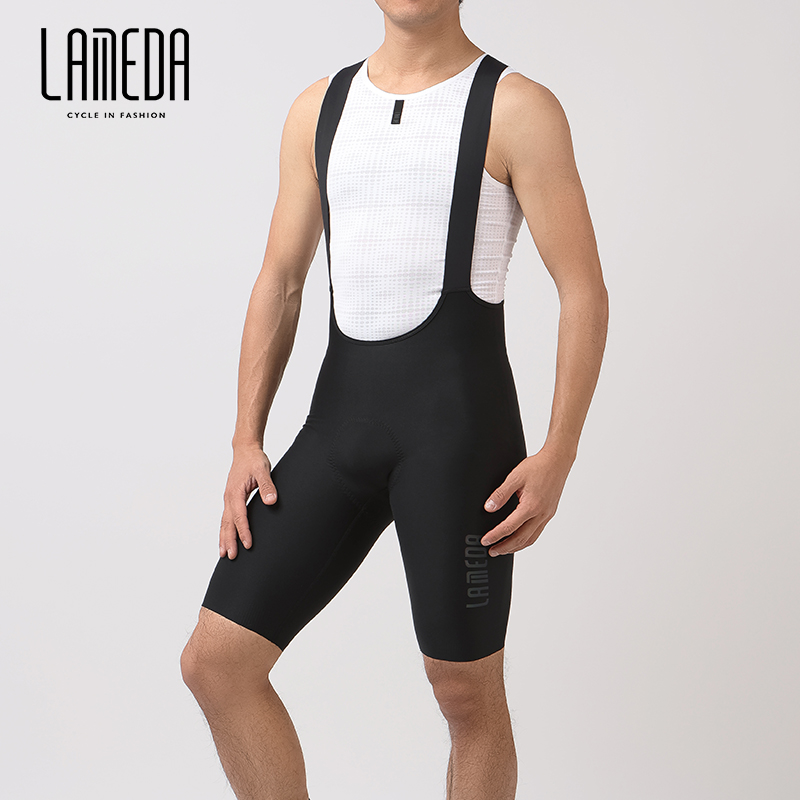 Lameda 自転車パンツストラップライディングショーツ速乾性バイクショーツ高弾性自転車プロフェッショナル機器