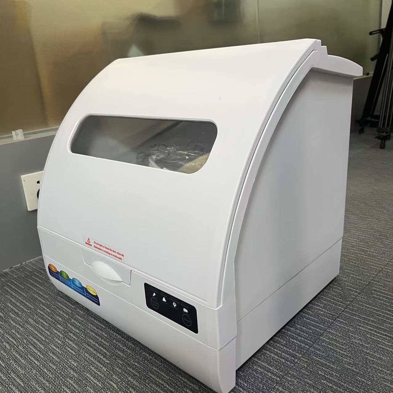 カウンタートップ食器洗い機 5 セット、設置不要、PTC 熱乾燥、多機能食器洗い機、キッチン家電