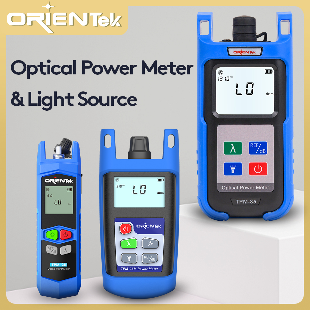 OrienTek 光ファイバパワーメータ光学光源 850/1300/1310/1490/1550nm 光パワーメータ OPM OLS VFL OTDR テスター