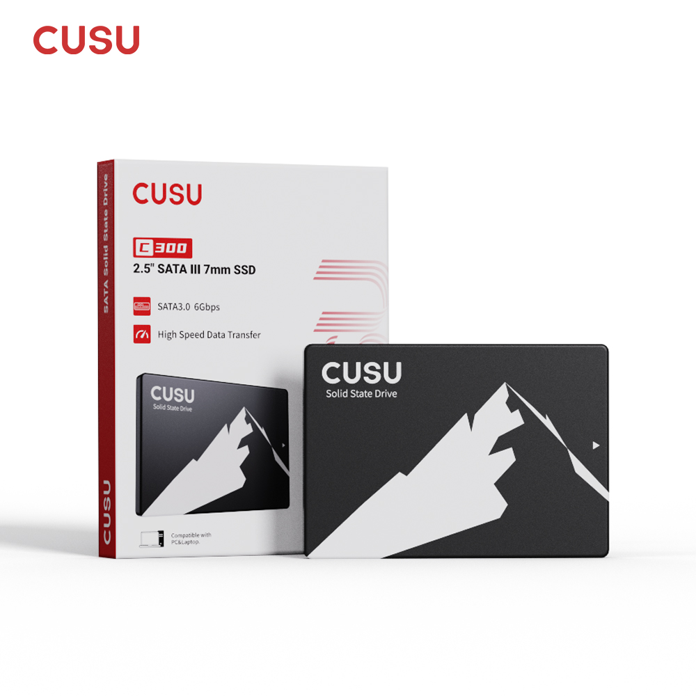 CUSU SSD SATA SSD 256GB 1TB SATA3 2.5 ハードドライブソリッドステートディスク C300 ラップトップデスクトップ PC 用