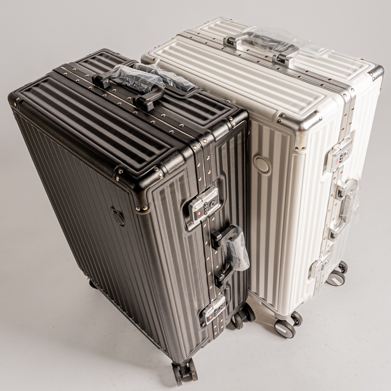 20/24 インチ大容量 PC ローリング荷物ケース TSA コンビネーションロックビジネスメタルフレーム旅行スーツケース車輪付きトラベルバッグ