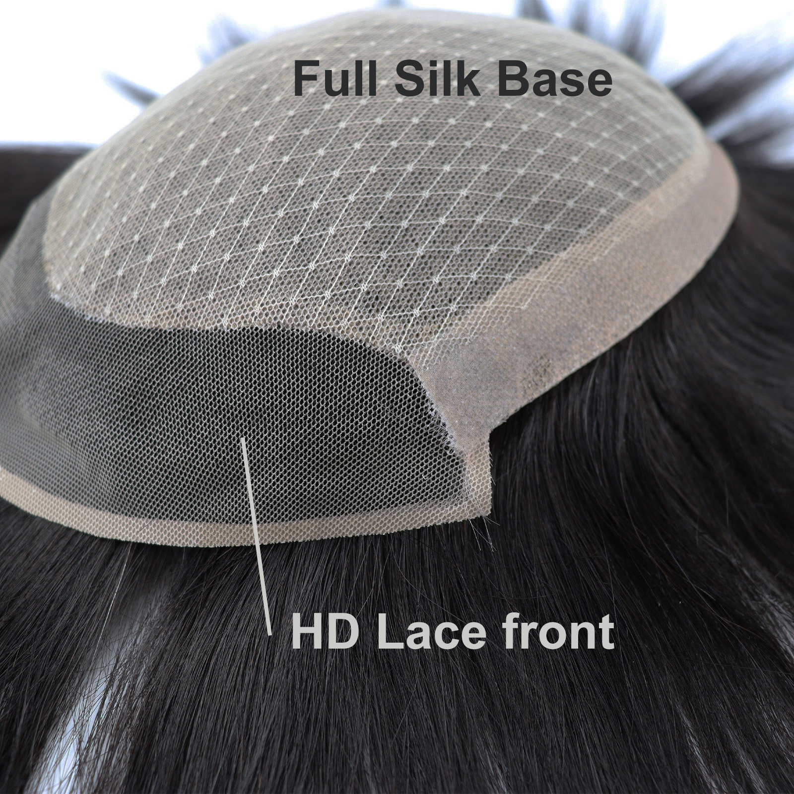 男性かつら本物のバージンヘアシルクベースフルハンドタイ HD レースフロントナチュラルヘアライン